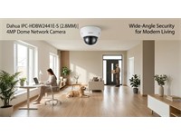 Dahua Wiz Sense 4MP Dome IP Camera, 2.8mm Lens, Fixed, 30m IR, 1/2.9" CMOS Image Sensor, (2688 × 1520)@25/30fps, Built-in MIC , WDR120dB , 3D NR , IP67, 12VDC, 81.0 mm×Φ109.9mm, 0.49kg [DHA IPC-HDBW2441E-S (2.8MM)]