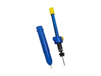 Desolder Pump Blue. 320mm. Maximum Suction: 38 (Cm Hg). Spare Tips Part#: HKD Blue Desolde Pump Teflon Tip [HKD DESOLDER PUMP BLUE LARGE]