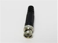 Inline BNC Plug • 75Ω •  Cable : 6.3mm RG59BU , WITH BOOT [71S101-109A4BOOT]
