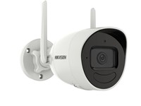 Hikvision Fixed Bullet Wi-Fi Network EXIR Camera 4MP 2.8mm Lens, 30M IR, 1/3"CMOS, Res:2560×1440, 3D DNR, 2 Antennas, WDR, 12VDC, 256Kbps~4Mbps, 1xRJ45 10M/100M, Built-in Mic & Speaker, Micro SD Card Slot Up to 512GB, 12VDC 0.5A, IP66 [HKV DS-2CV2041G2-IDW (2.8MM)]