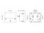 Panel Meter, measuring DC Amps with Range 3A and Shank 52mm with face Size 70x60mm [PM1 3ADC]