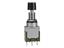 PUSHBUTTON SWITCH SPDT MOMENTARY 6A 125V 8,5MM THREADED BUSHING WITHOUT KEYWAY IP67 SILVER CONTACT SOLDER LUG INCLUDING BLACK CAP 8MM DIAMETER (MPA106F) [MB2011SD3W01-BA]