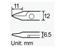 SIDE CUTTER 125MM - APPLICATION: COPPER 1,0MM DIA. (MATERIAL: S55C) [PRK 1PK-258A]