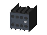 Auxiliary Switch, On The Front, 2 NO + 2 NC, .1/.2, .1/.2, .3/.4, .3/.4, Current Path: 1 NC, 1 NC, 1 NO, 1 NO [3RH2911-1HA22]