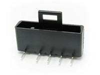 SHRD. 5,08MM POL. HDR SIL R/A PCB 5W [CFM5ASE]