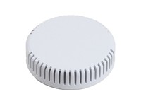 ABS Plastic Miniature Enclosure - Snap-Fit / Wall-mount Round 80x20mm Vented IP30 - White [1551V13WH]