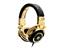 i-Dance Disco Headphone with In-line Microphone Cable 3.5mm 4Pole Jack Plug Black/Gold [I-DANCE HEADPHONE DISCO100]