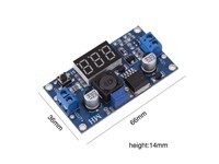 Upgraded Version-XL6009 Adjustable DC/DC Boost Module. I/P 4.5-32V. O/P5-35V. 3A. with 3 Digit LED Display [BMT BOOST MODU 4.5-32V W/DISPLAY]