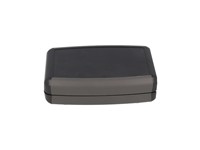 ABS Enclosure 117 mm x 79 mm x 32 mm Soft Sided Watertight IP65 Black Top Grey Sides [1553WCBK]
