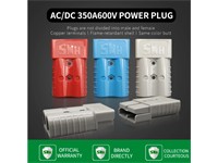 350A/600V 2 Pole Crimp Connector Red [SB350-ECN RD]