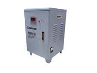 Single Phase Voltage Stabilizers - Relay type. Input: 120 ~ 285VAC; Output: 220VAC (+/-8%) 20,000VA - Metal Case w/Digital Display [VSTAB-TM-20000]