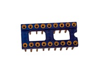 PRECI Socket DIL Wire-Wrap 2Level, 25/, 75AU [122-13-318]