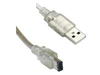 FIREWIRE CABLE 1394 - USB-A TO USB1394 .6P........  1,5 METRES. [USB FIREWIRE 1394 A/6PCABLE #TT]