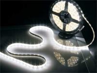 Flexible LED Strip • SMD5050 60 LEDs / meter • White • 14.4W • 12VDC • Waterproof IP68 SIL Case • 10mm [LED10-60W 12V IP68]