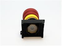 PB Emergency Actuator Latching - Pull Reset - Red Push Button - 22mm Panel Cut Out [PBME317PR]