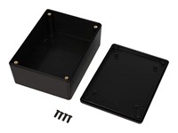 ABS Black Enclosure 109 MM X 81 MM X 41 MM [1591XXSBK]