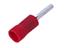 Insulated Pin Terminal Lug • 10mm Stud • for Wire Range : 0.34 to 1.57 mm² • Red [LP15000]