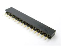 14 way 2.0mm PCB Straight Pins SIL Female Socket Header [605140]