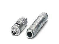 Circular Connector M12 X Cod Cable Male Cat6A 10GB P/S 8 Pole IDT Connection 9,7MM Cable Entry Shieldable (Phoenix 1411043) [SACC-M12MSX-8QO SH ETH]