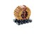Common Mode Power Line Inductor 2.2MH 6A 20mΩ, Tolerance:30%, Voltage:250VAC, Vertical 4 Pin Through-hole, Operating Temp:-40°C~125°C, Lead Pitch:10mm, 27.5x18.5x33mm, Toroidal Chokes, WE-CMB, Lead Diameter:1mm, Toroidal Choke [2,2MH 6A INDUCTOR]