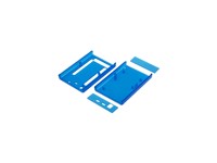 ABS Plastic Hand Held Enclosure For Arduino Due, Translucent Blue in Colour, Size : 110MM X 75MM X 25MM [1593HAMDUETBU]