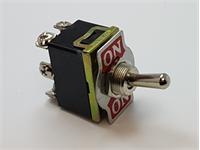 DPDT 6P TOGGLE SWITCH ON-ON 10A 250V SCREW TERMINALS [HS811ST]