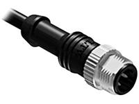 CORDSET M12 D-CODED MALE STRAIGHT 4 POLE - OPEN ENDED 1M PUR CABLE [M12D-04BMMM-SL8A01]