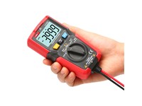 Pocket Size Digital Multimeter 600V AC/DC 400MA AC/DC , Resistance(W):40,MW , Capacitance(F):100μf , Frequency(HZ):10hz~60KHZ , Duty Cycle:20%~80% , NCV , Diode/continuity Test , Low Batt Indication , Data Hold/auto Pwr Off , Cat III 600V , 180G [UNI-T UT125C]