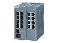 SCALANCE XB216 Managed Layer 2 IE Switch, 16X 10/100 Mbit/S RJ45 Ports, 1x Console Port, Diagnostics LED Redundant Power [6GK5216-0BA00-2AB2]