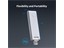 Aqara Smart Home USB HUB, Zigbee 3.0 Connectivity, Wi-Fi Repeater Function (2.4GHz) & Supports up to 128 Zigbee Child Devices, Powered Via USB-A 5V1A, Apple HomeKit Compatible, Operating Humidity:0~95% RH, No Condensation, 108×30×8mm [AQARA HUB E1]
