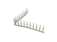 Gold Plated Male Crimp Contacts for D-Sub Connector [DCRP]