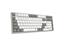 Redragon Scissor Full-Sized Wired USB Gaming Keyboard, Keys:Low-Profile Scissor Silent Keys, Compact & Modern Design, Grey/White, Suitable for Gaming or Office Usag, 38.2x13.6x2.4cm, 576g [RGN-BK7113]