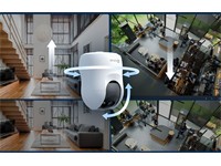 EZVIZ Smart Home WIFI Camera PAN & Tilt 5MP 4mm LENS, 1/3"CMOS, 3D DNR, TRUE WDR, H.264 / H.265, 3K (2880×1620), Supports Micro SD Card (MAX512GB), 1xRJ45 10/100m, 2.4G:Supports 20MHz, WIFI 6 2.4GHz, Lens Mount:M12, Type-C, PSU:5V2A [EZVIZ CS-C6N-R200-1Q5WFL]