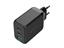 WINX Power Fast 65W Wall Charger, 3xOutput Ports 1xUSB & 2xType-C, Input:100-240V 50/60Hz 1.5A, Output Type-C 1&2 (PD) | 65W: 5V/3A, 9V/3A, 12V/3A, 15V/3A, 20V/3.25A, Output USB 1 (QC3.0) | 30W: 4.5V/5A, 5V/4.5A, 9V/3A, 12V/2.5A, 20V/1.5A [WINX-WC102]