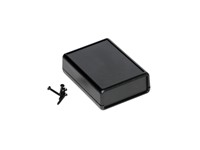 ABS Enclosure With Battery Door 90X65X27 Black [1593PBK]