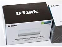 D-LINK 8 PORT GIGABIT  DESKTOP SWITCH ,EASILY CONNECT LAPTOPS, NOTEBOOKS , AND CONSOLES ,PLUG AND PLAY ,SILENT FANLESS DESIGN . [D-LINK DGS-1008A]