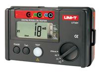 DIGITAL RCD (ELCB) TESTER DISPLAY CNT 1000,PHASE SWITCH,CONNECTION CHECK FUNCTION,DISCONNECT BUZZER,OVER-RANGE DISPLAY,FUSED,MIS-OPERATION BUZZER,POWER OFF BUZZER,FULL ICON DISPLAY [UNI-T UT581]