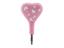 Bone Share Headphone Aux Splitter 1 Male to 2 Females Connect to 2 X Headphones 30X58X14mm 9.4g Flexible Design Pink [BNE AP09011-PK]