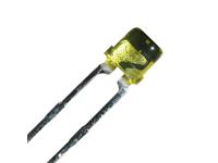 LED Transparent Cylindical 3mm Yellow 1MCD [L-1334YT]