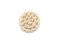Circular Connector M23 Signal Male Solder Insert and 16 Pole, for 16 x 1mm Contacts - 8A @ 400VAC Max. [7001916103]