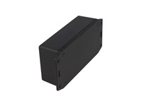 Abs Enclosure 121X66X37MM Flanged Lid Ip54 [1591XXCSFLBK]