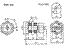 KEY SWITCH STD FLAT DOUBLE POLE KEY PULL 2 2A 250VAC(FORM 1A+1B) ON/ON 4T 27MM [IGS286B-2]