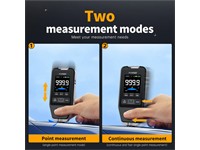 FNIRSI Car Paint Coating Thickness Gauge. 0-1400μM Measuring Range. [FNIRSI CTG-20 PAINT COAT GAUGE]