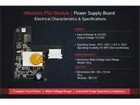 Hikvision 12V Power Supply Unit Module [HKV DS-PM1-D]