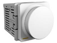400W Rotary Dimmer With Indicator and Integrated Switch (White) [V4014RWT]