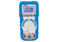 Digital Multimeter 600V 10A AC/DC, 4000 Count, Res:40MΩ, Data Hold, Continuity, Diode, Capacitance, Frequency, Temperature:-18°C – 1000°C, 154x74x43mm, 255g [MAJ MT876]