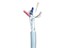 Mylar Screen Cable 1PR Core Size 1mm 300/500V OD.6.1 Cable Weight 44.2 KG/KM [CAB01PR-1,0MSCR]