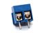 5.08mm Screw Clamp Terminal Block • 2 way • 16A -300V • Straight Pins • Blue [CZM5,08-2E]