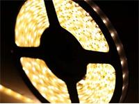 [Discontinued] LED FLEXIBLE STRIP SMD3528 60Leds p/m YELLOW 4,8W NON W/PROOF 8mm [LED 60Y 12V N/WPR]