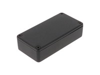 Diecast Aluminium Black Enclosure 100 MM X 50 MM X 25 MM IP54 [1590GBK]